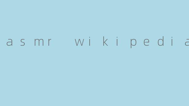asmr wikipedia